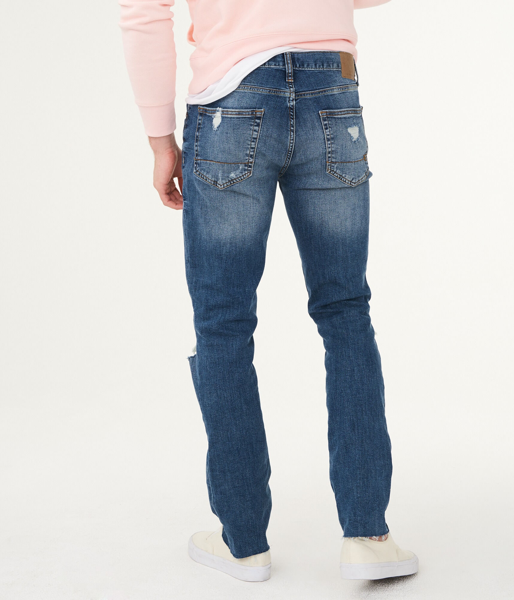 Aeropostale slim straight jeans clearance