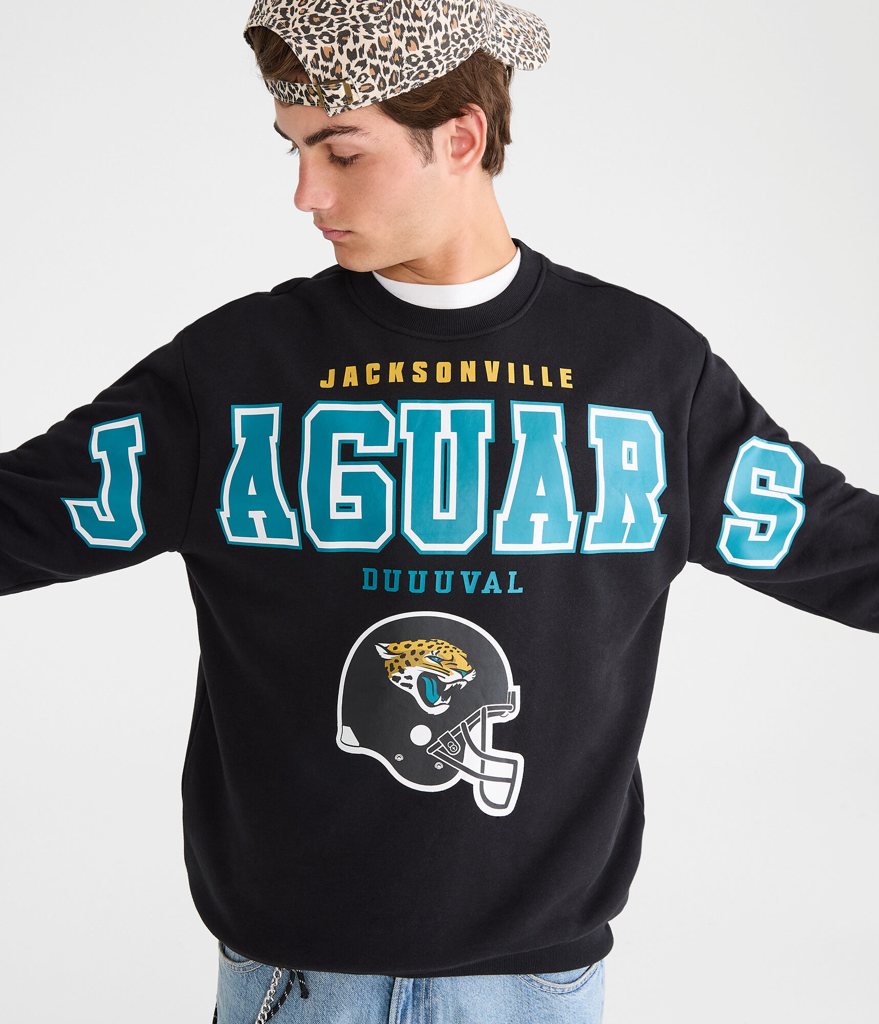 Jacksonville Jaguars Crew Sweatshirt