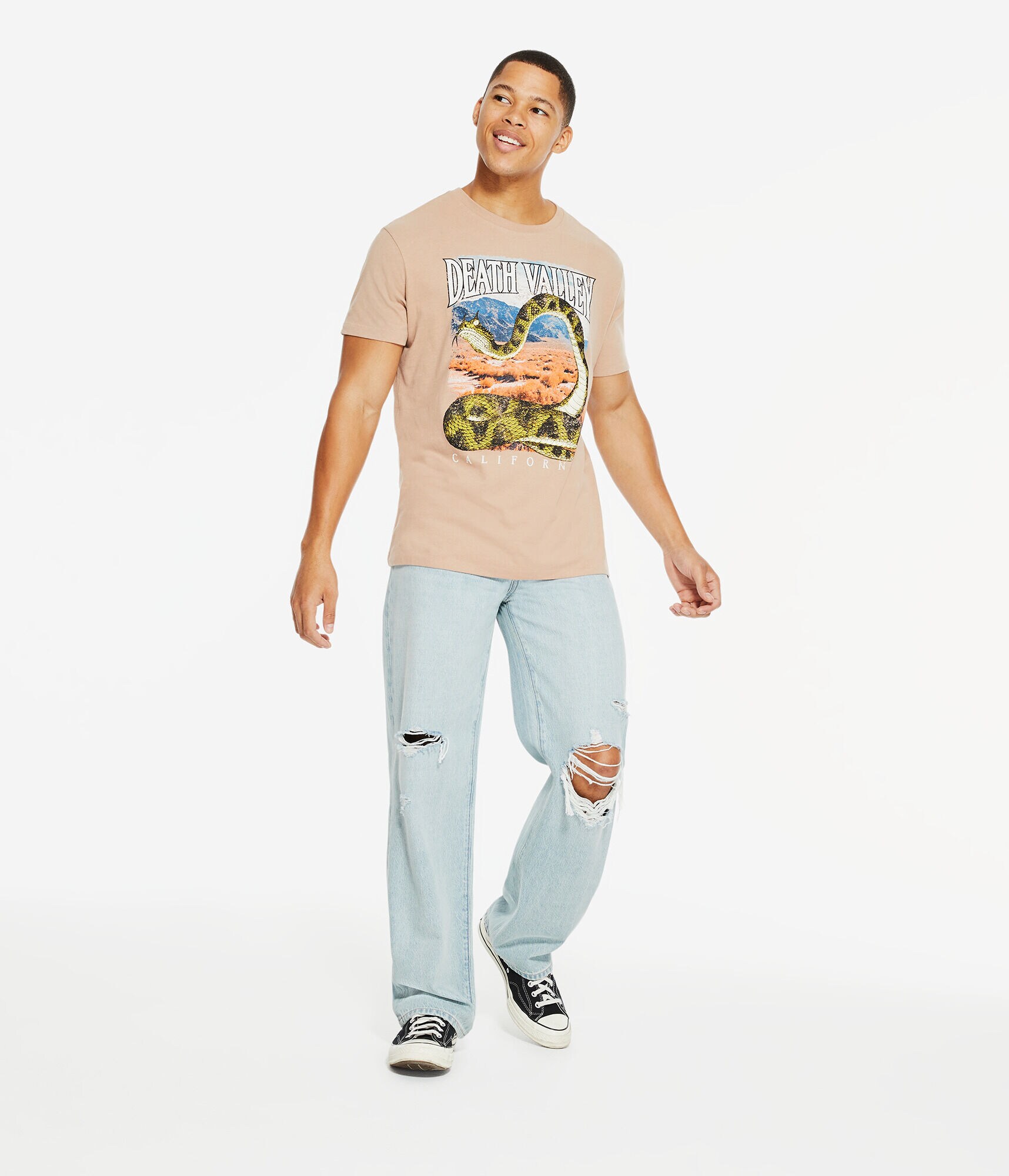 Death Valley Rattlesnake Graphic Tee