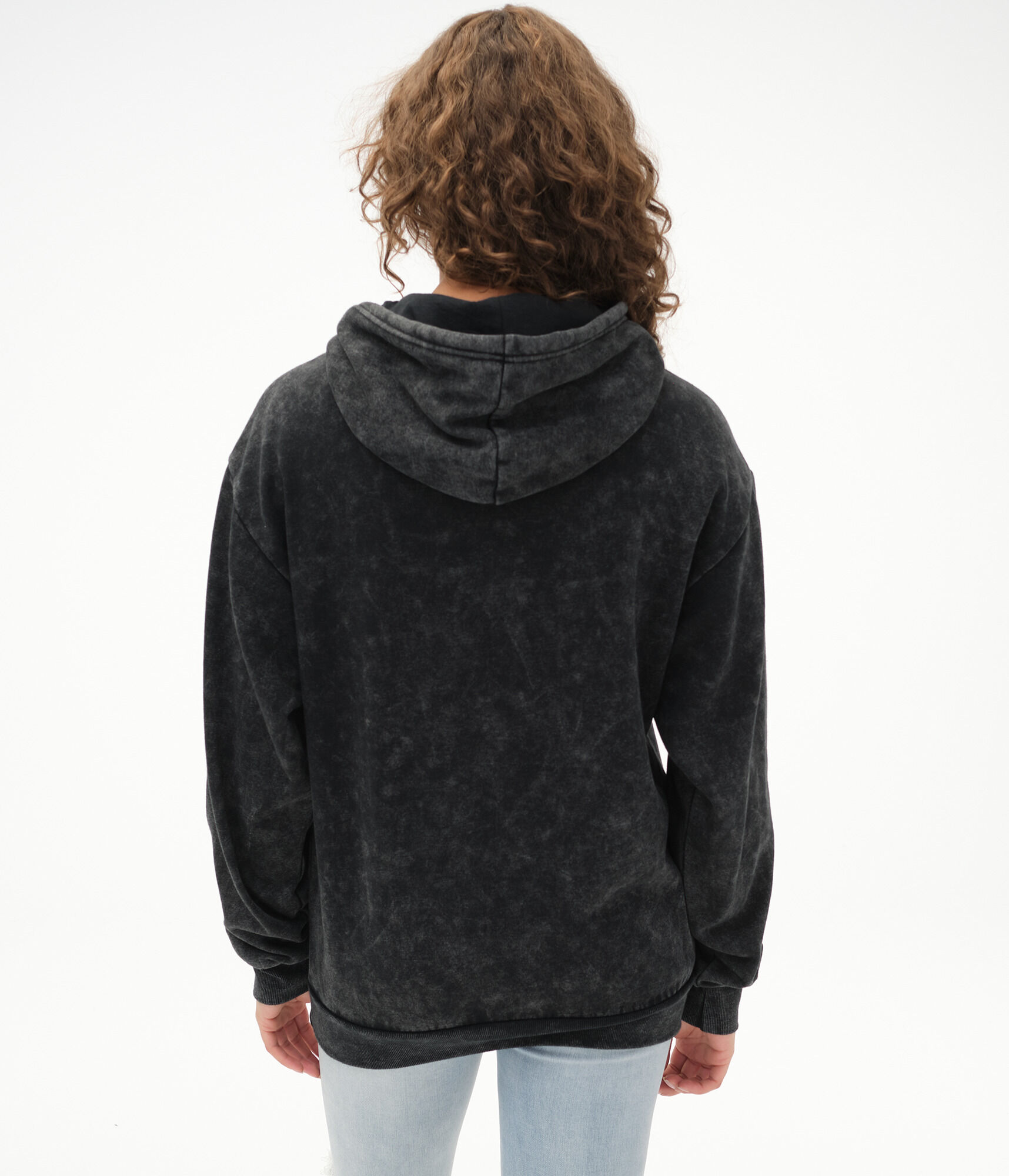 Poison Washed Boyfriend Pullover Hoodie