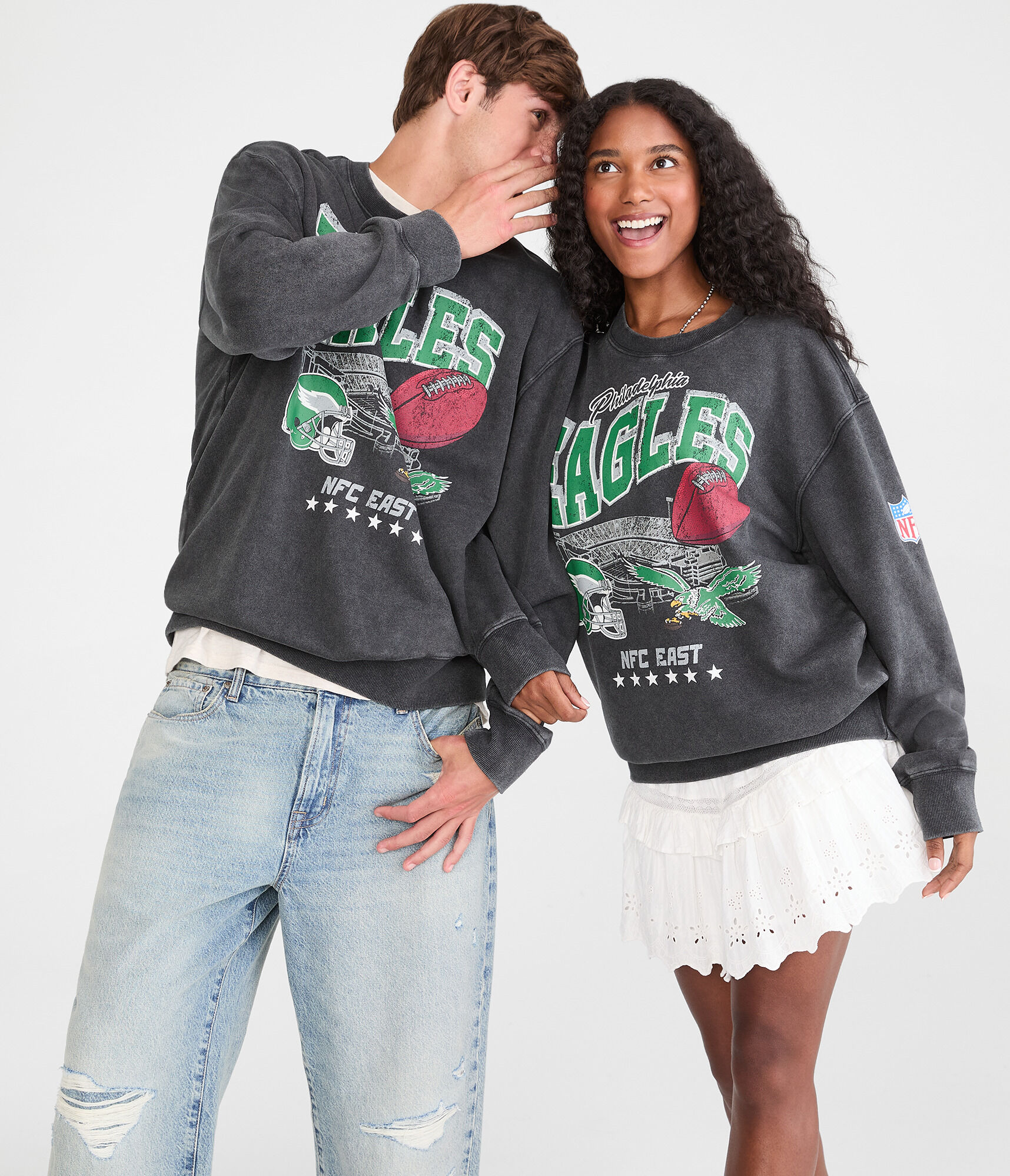 Philadelphia Eagles Stadium Crew Sweatshirt