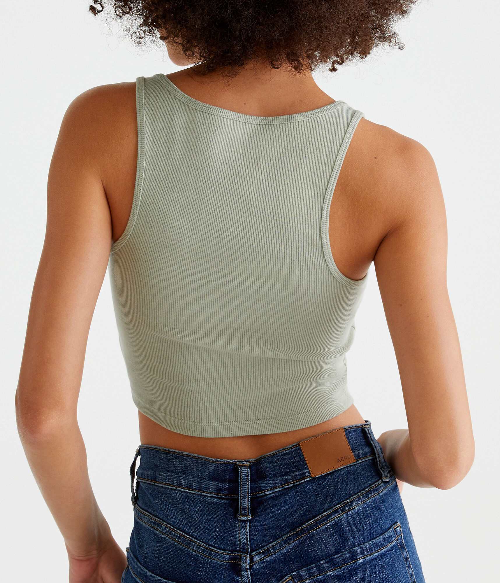 Keyhole Cropped Tank
