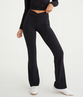 Air Soft Low-Rise Crossover Bootcut Leggings