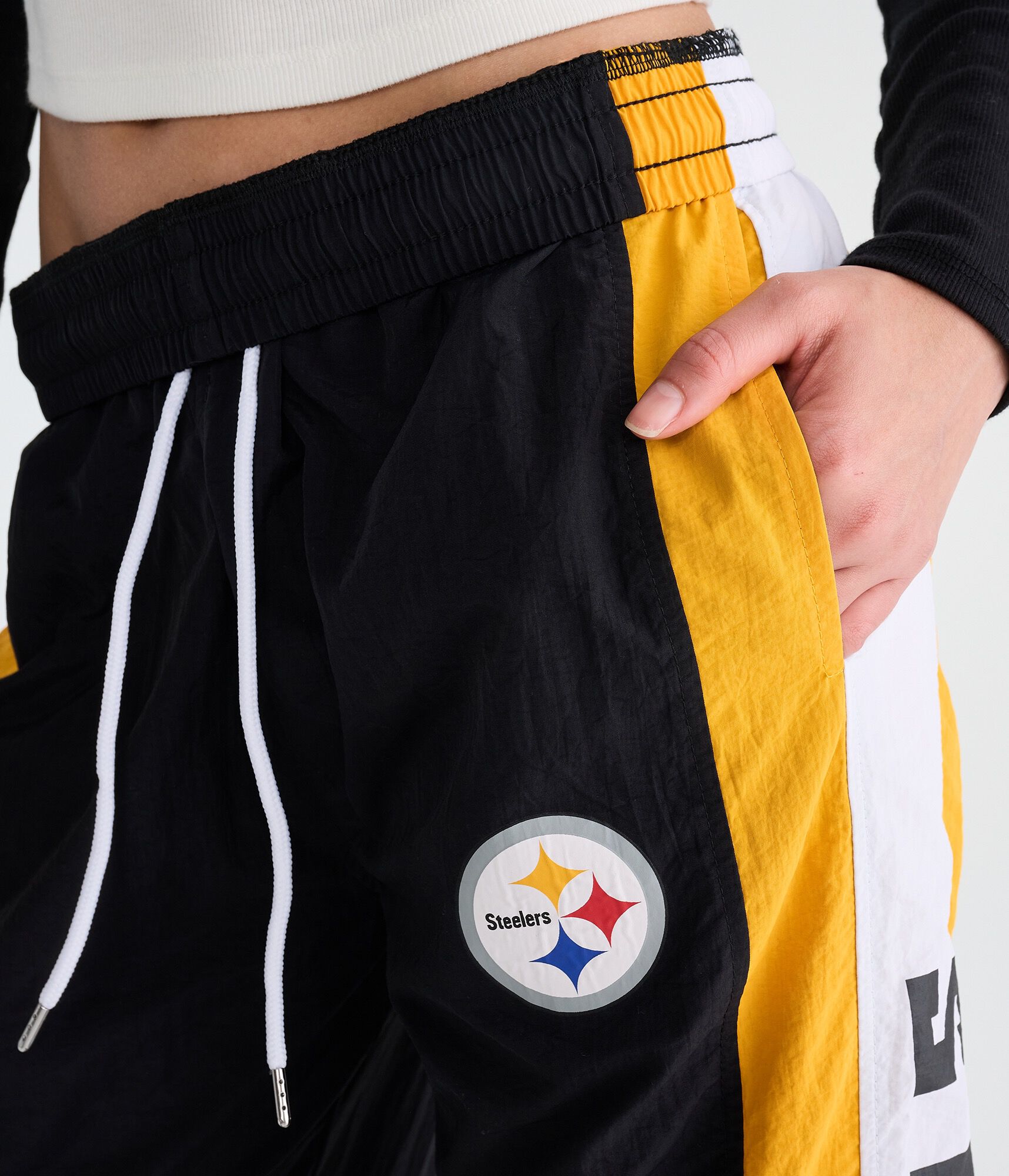 Pittsburgh Steelers Nylon Track Pants