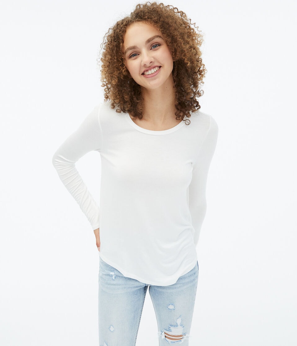 Long Sleeve Seriously Soft Crew Tee