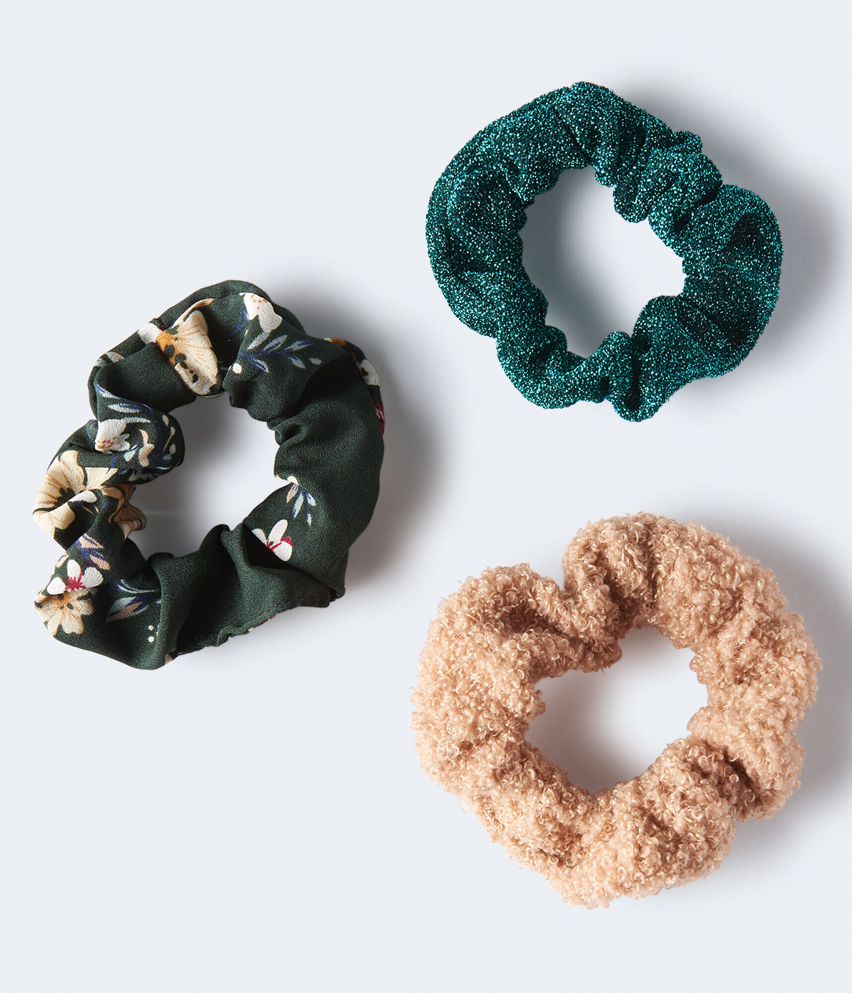 Sherpa Scrunchie 3-Pack***