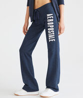 Aeropostale Logo Fit & Flare Sweatpants