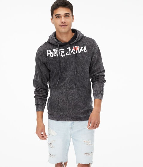 Poetic Justice Logo Pullover Hoodie