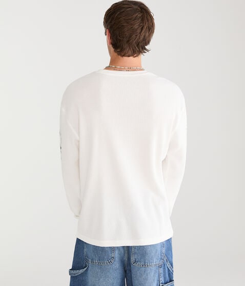Long Sleeve NYC Thermal Crew Tee Long Sleeve NYC Thermal Crew Tee
