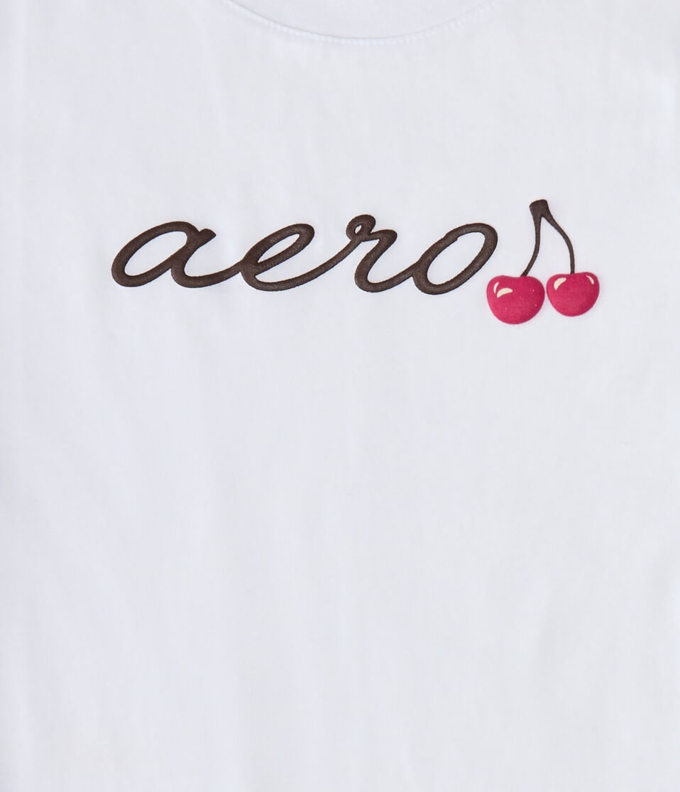 Aero Cherries Logo Graphic Tee