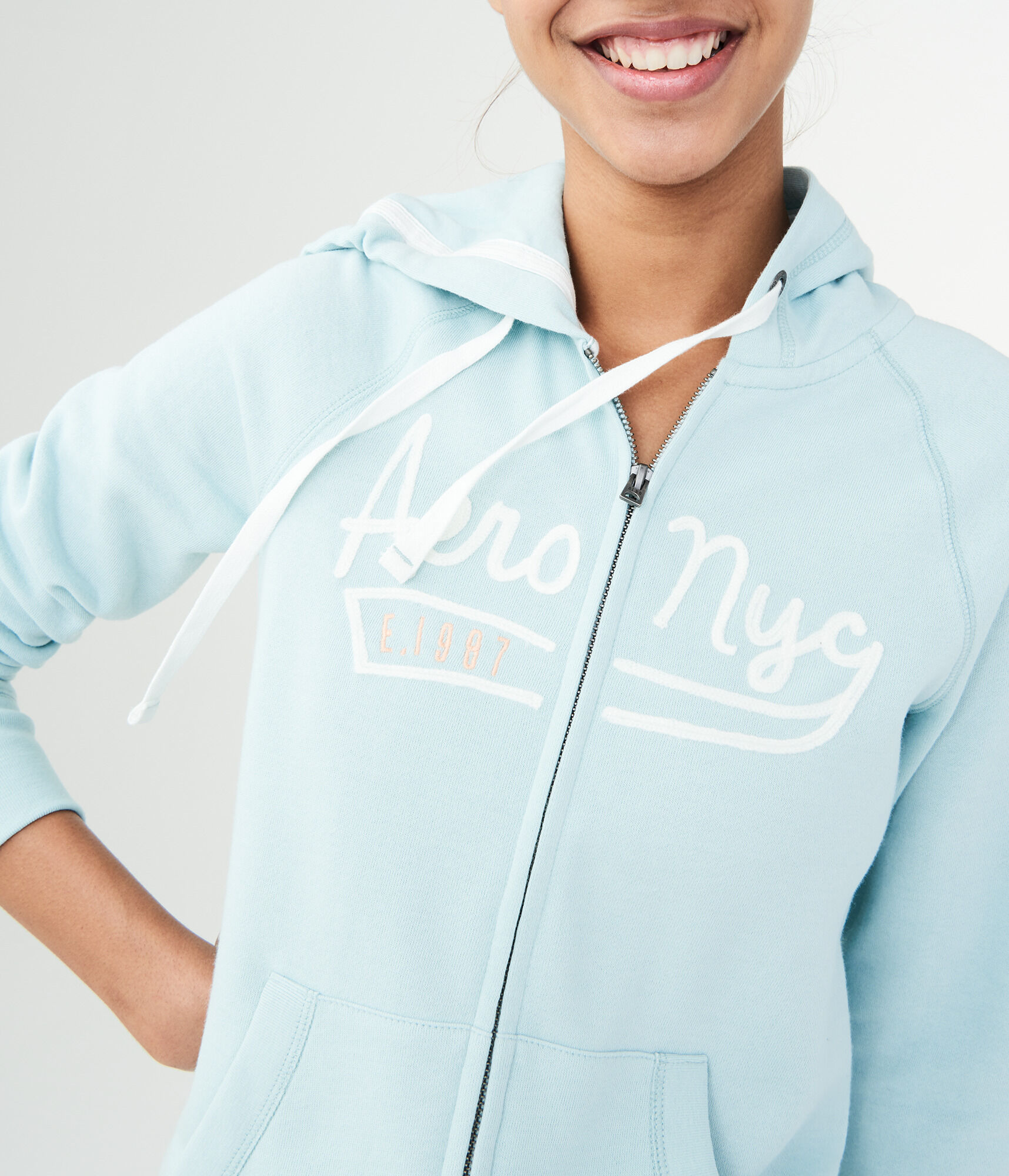 Aero NYC Full-Zip Hoodie