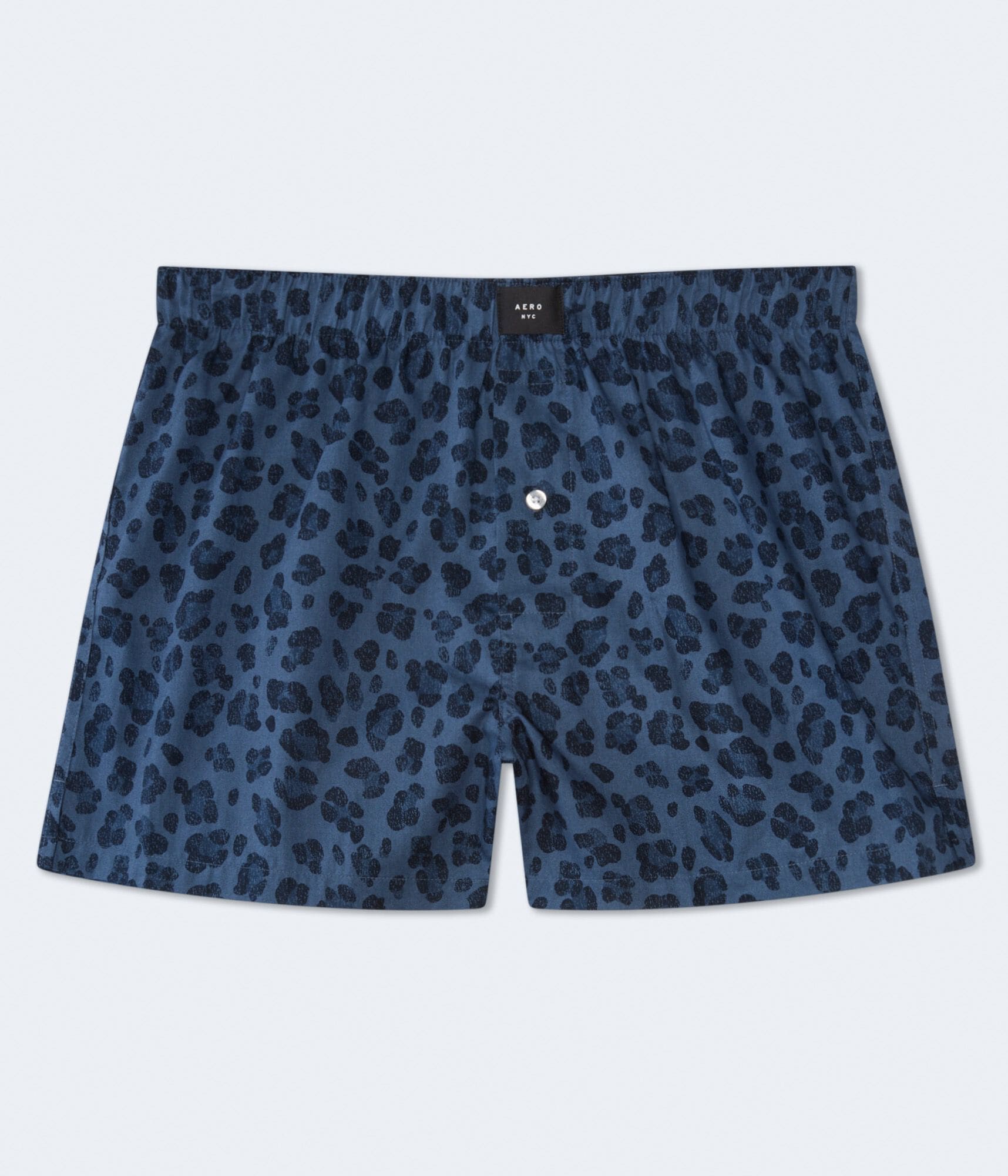 Leopard Print 4" Woven Boxers