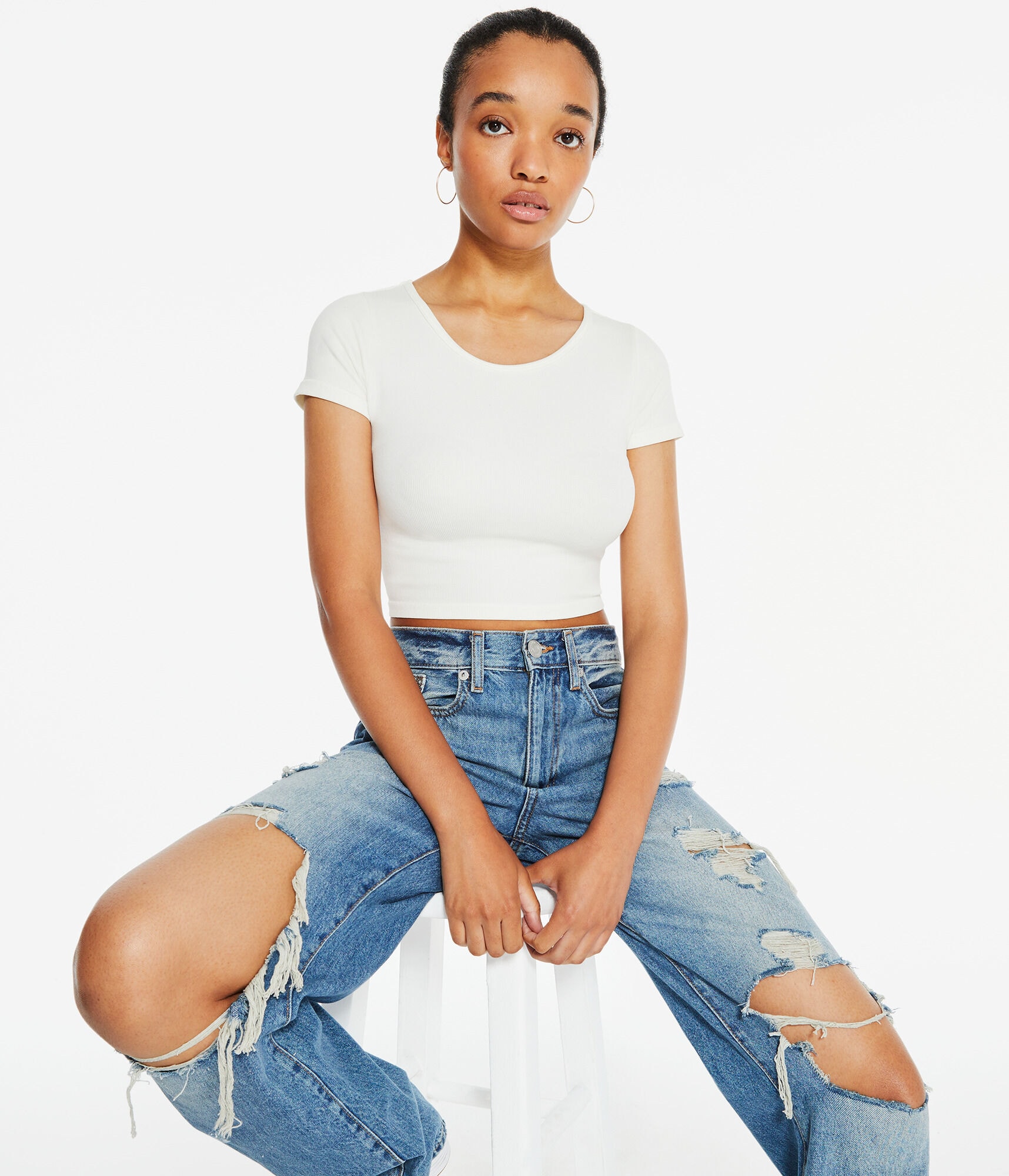 Low-Rise Skater Jean