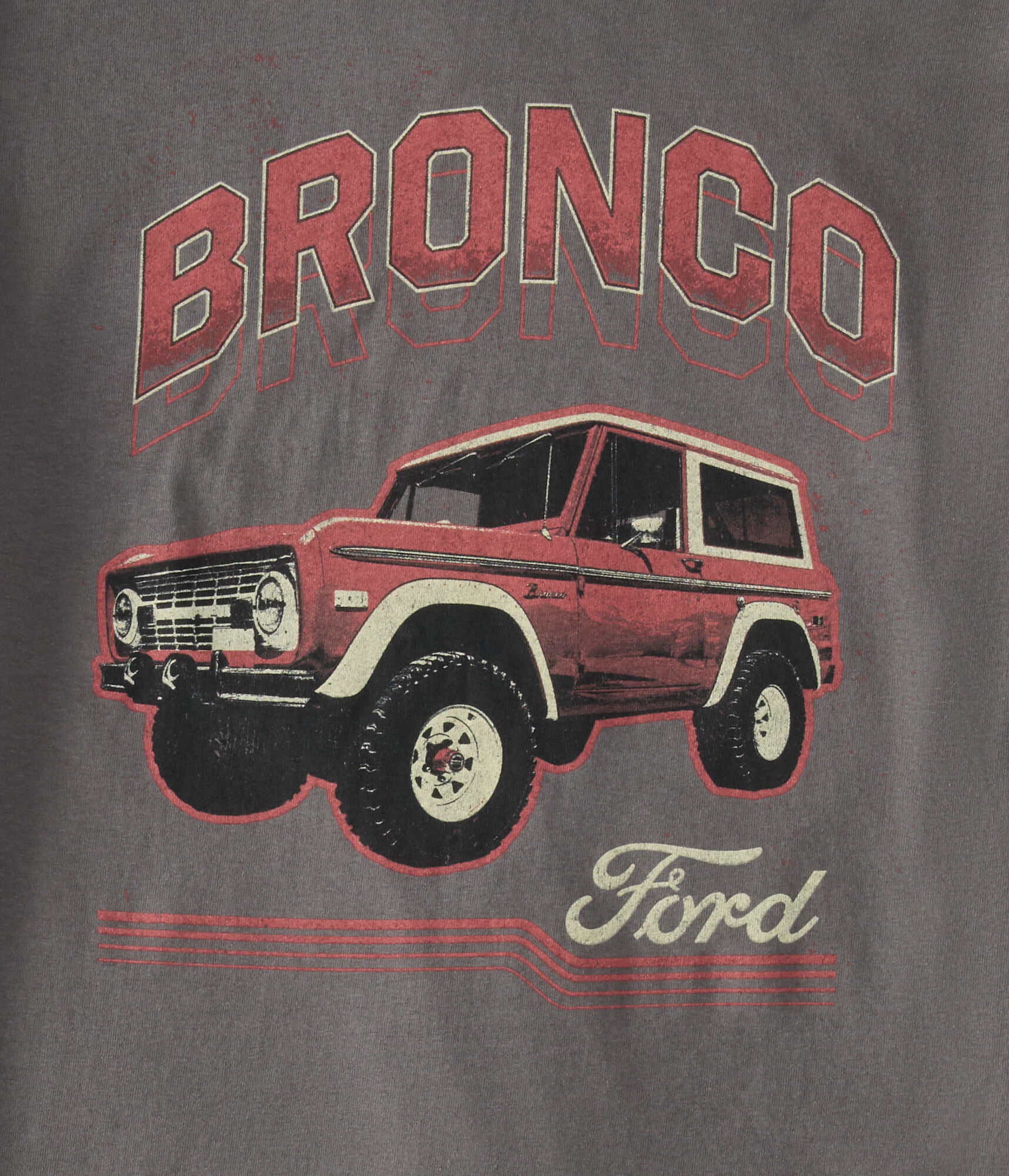 Ford Bronco Oversized Graphic Tee