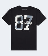 Aero 87 Appliqué Graphic Tee