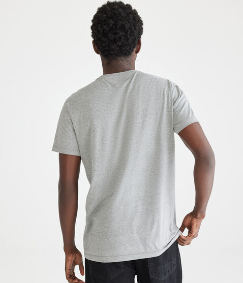 Aeropostale Track Appliqué Graphic Tee