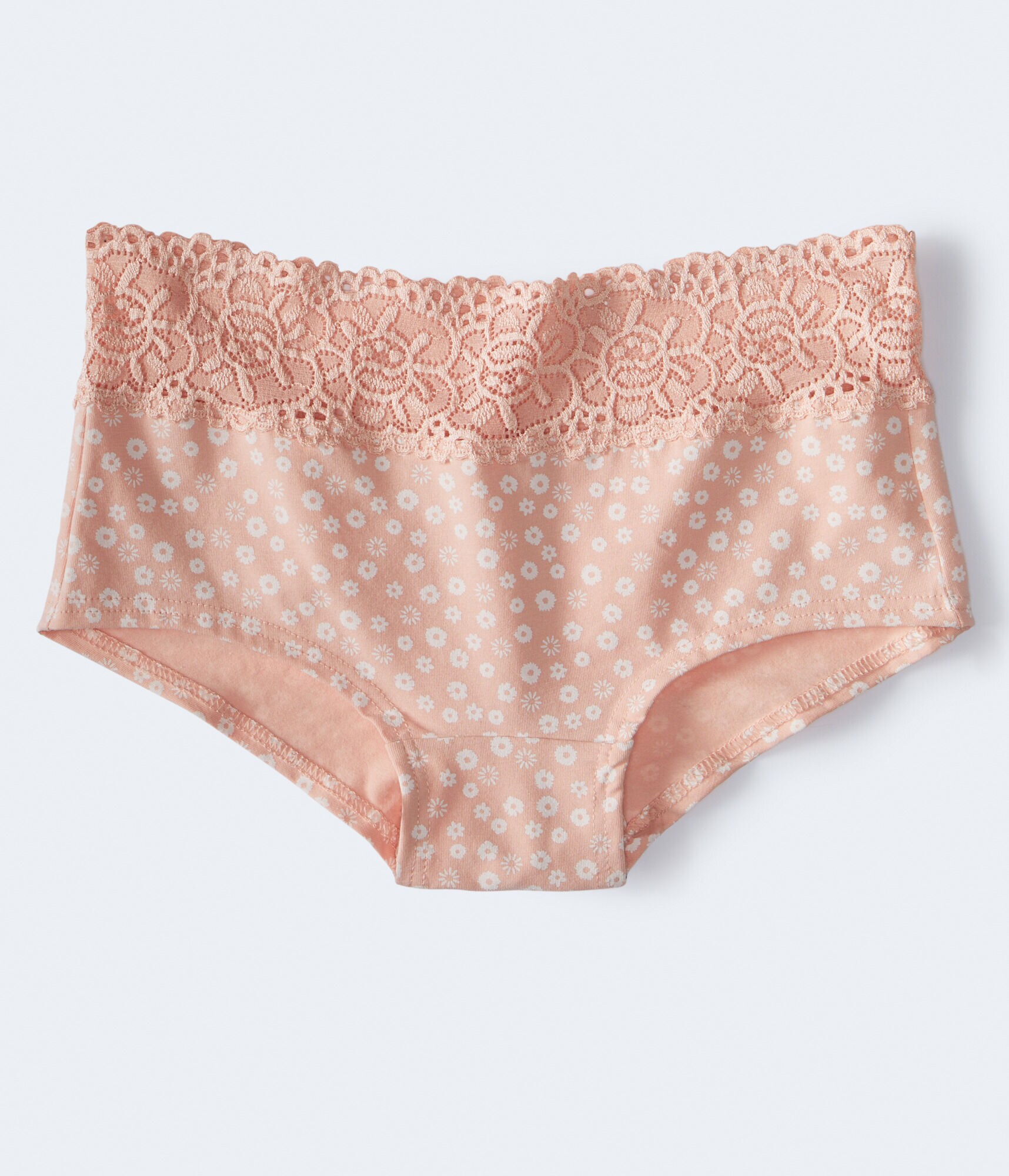 Daisy Lace-Trim Boyshort