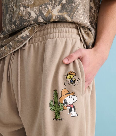 Peanuts® | Aéropostale Western Snoopy Howdy Jogger Sweatpants Peanuts® | Aéropostale Western Snoopy Howdy Jogger Sweatpants