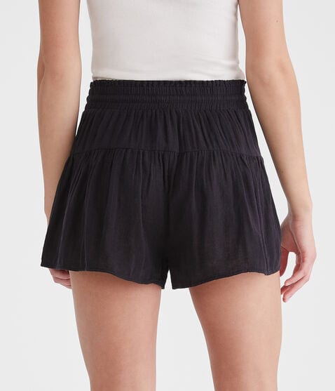 High-Rise Gauze Ruffle Shorts High-Rise Gauze Ruffle Shorts