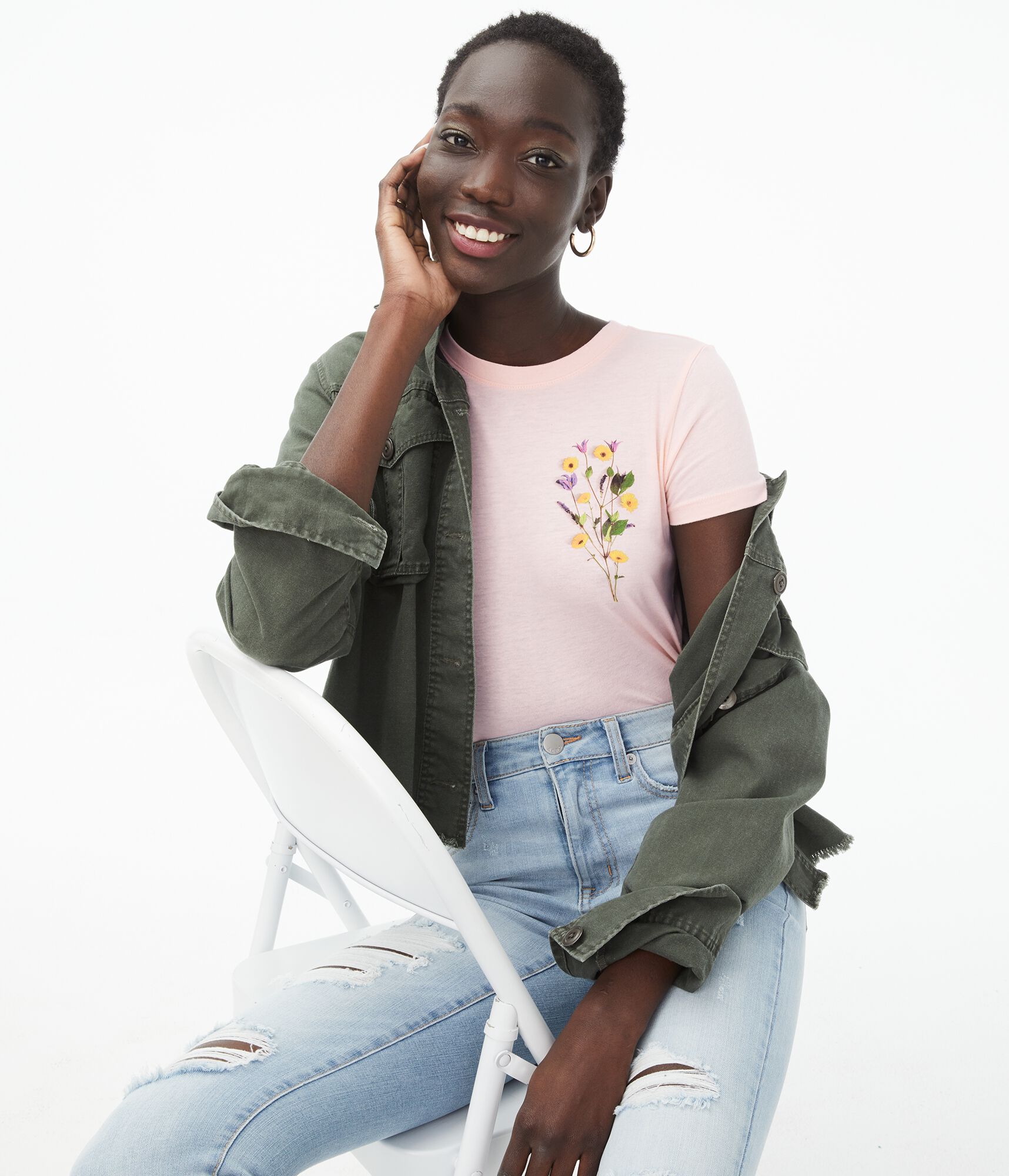 Floral Bouquet Graphic Tee