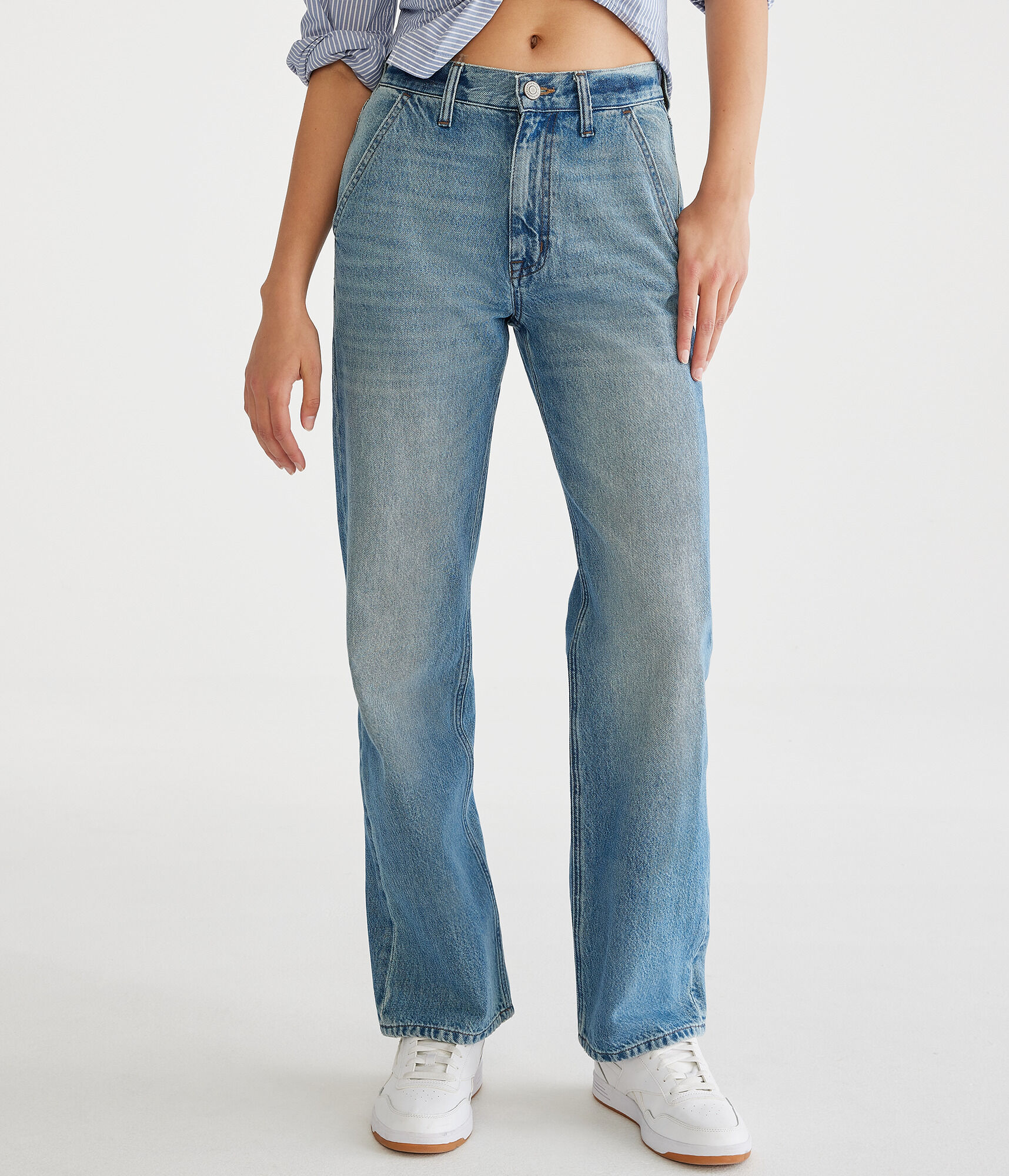 '90s High-Rise Baggy Carpenter Jean