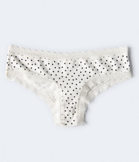 Dot Lace-Trim Cheeky Dot Lace-Trim Cheeky