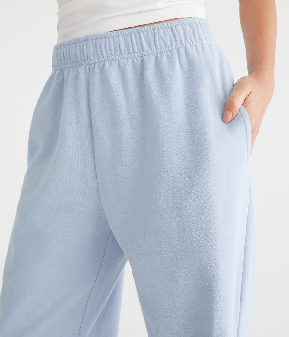 Cloud Soft Mid-Rise Straight Leg Sweatpants