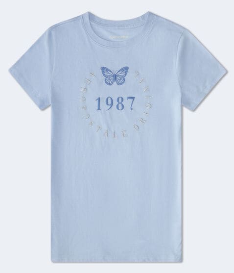 Aeropostale 1987 Butterfly Graphic Tee Aeropostale 1987 Butterfly Graphic Tee