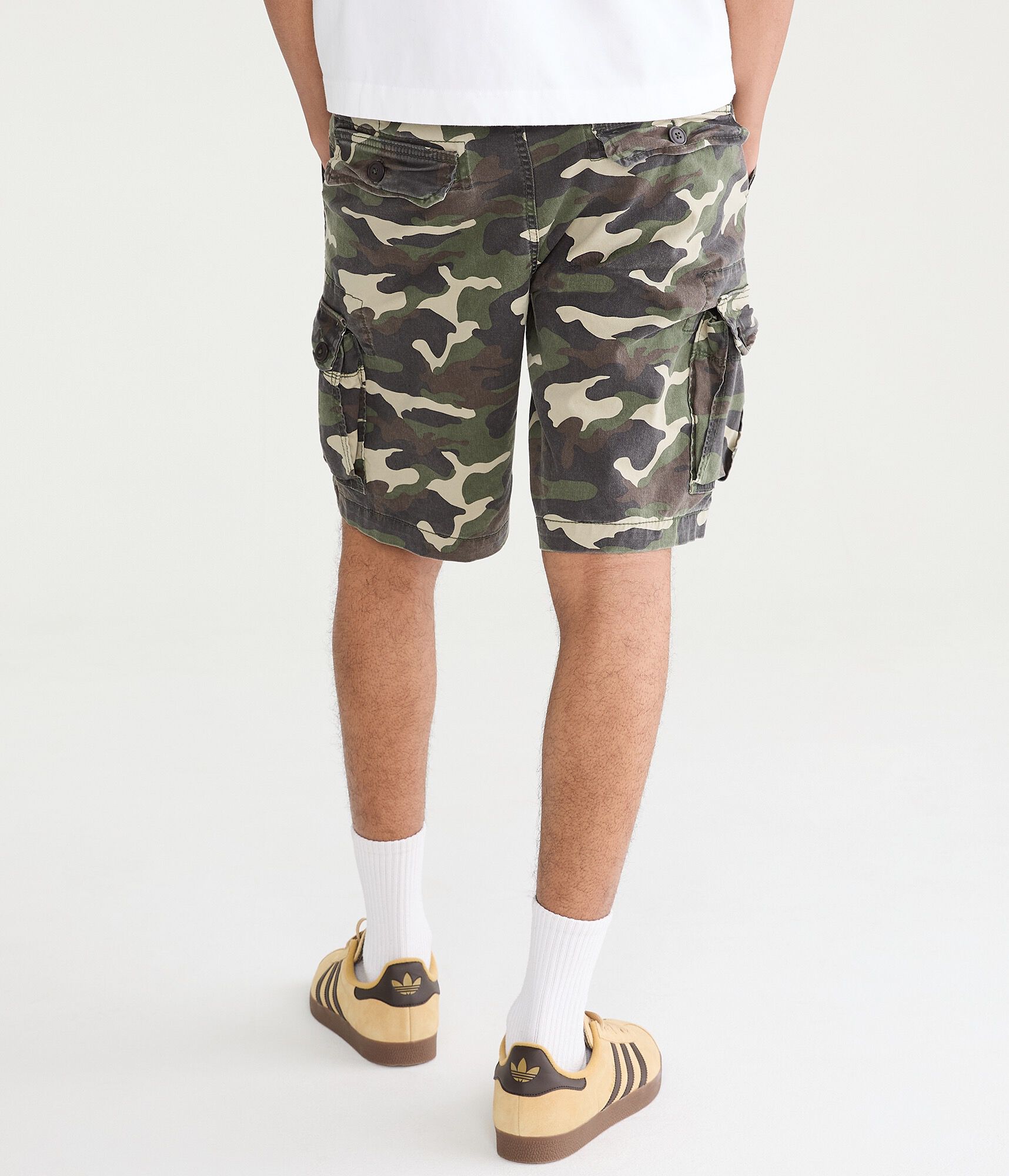 Camo Cargo Shorts 10"