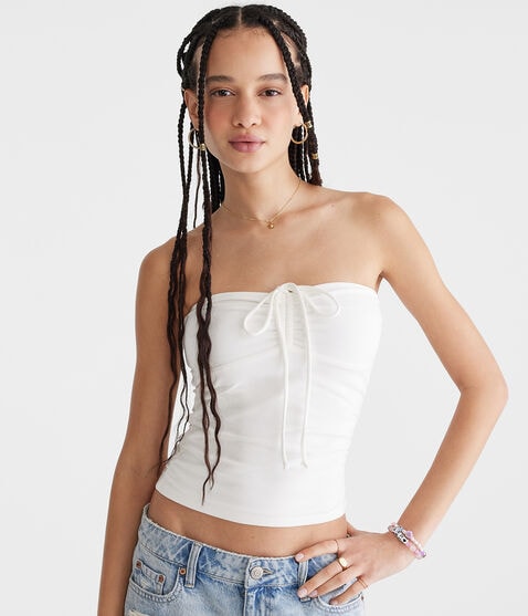 Seriously Soft Cinched Convertible Tube Top