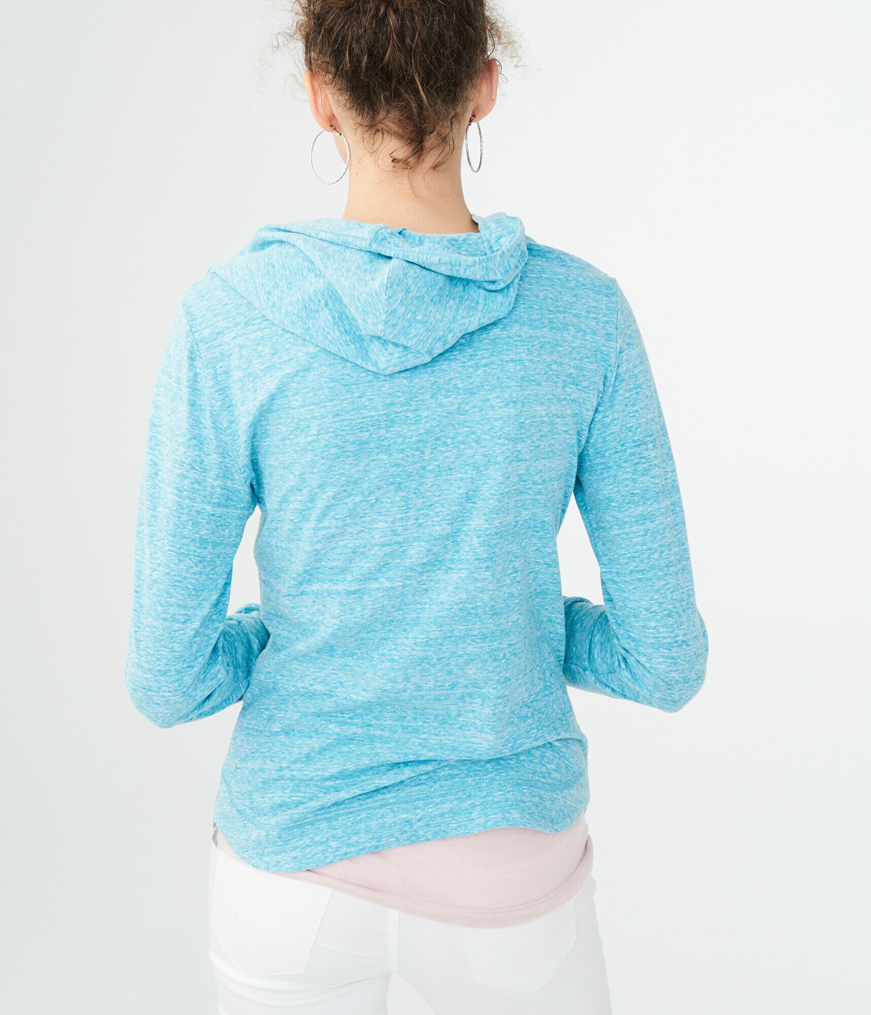 aeropostale fuzzy fleece pullover hoodie
