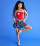 Mickey & Friends | Aero Mickey Mouse M Cropped Tube Top