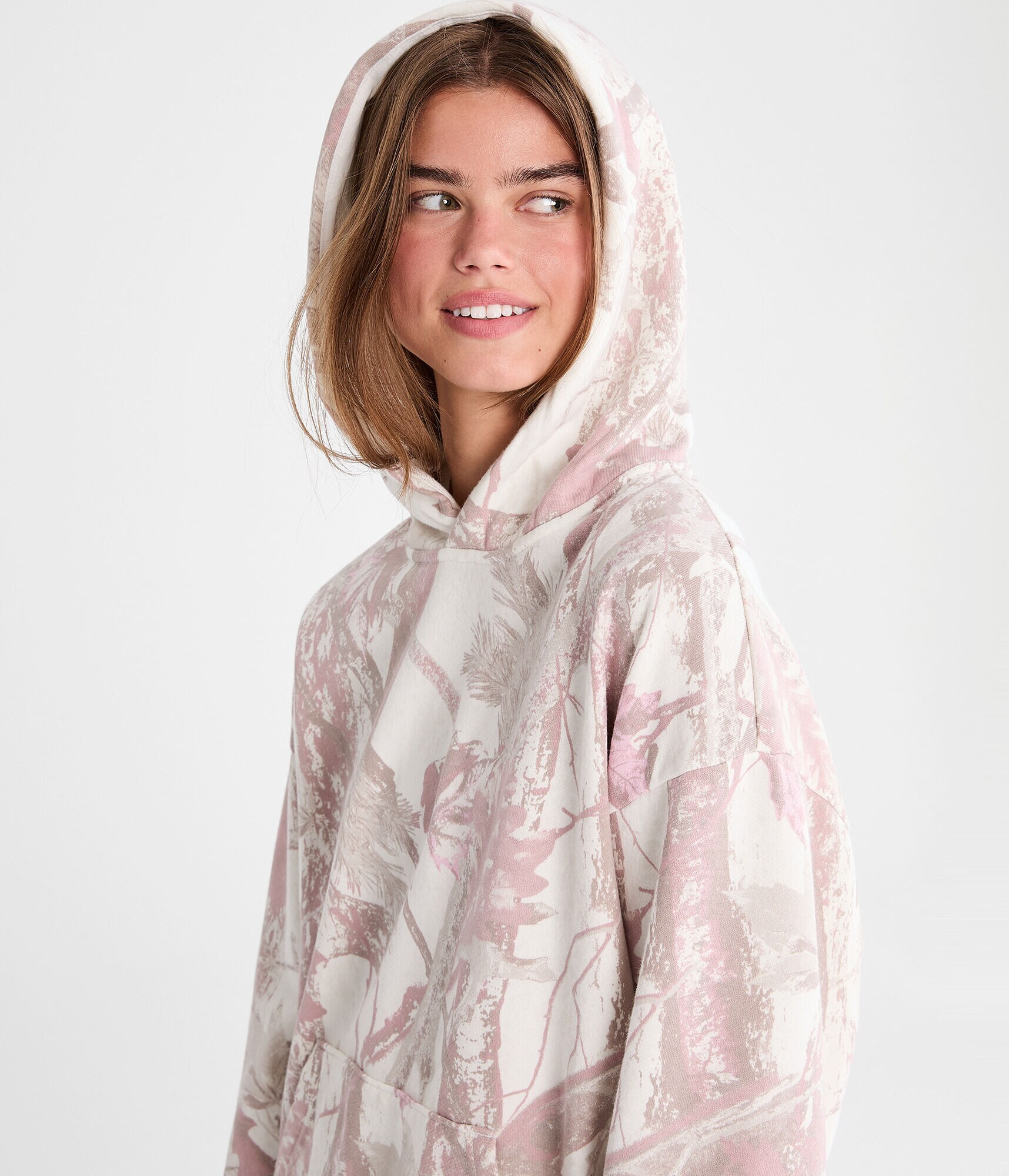 Cloud Soft Forest Camo Pullover Hoodie