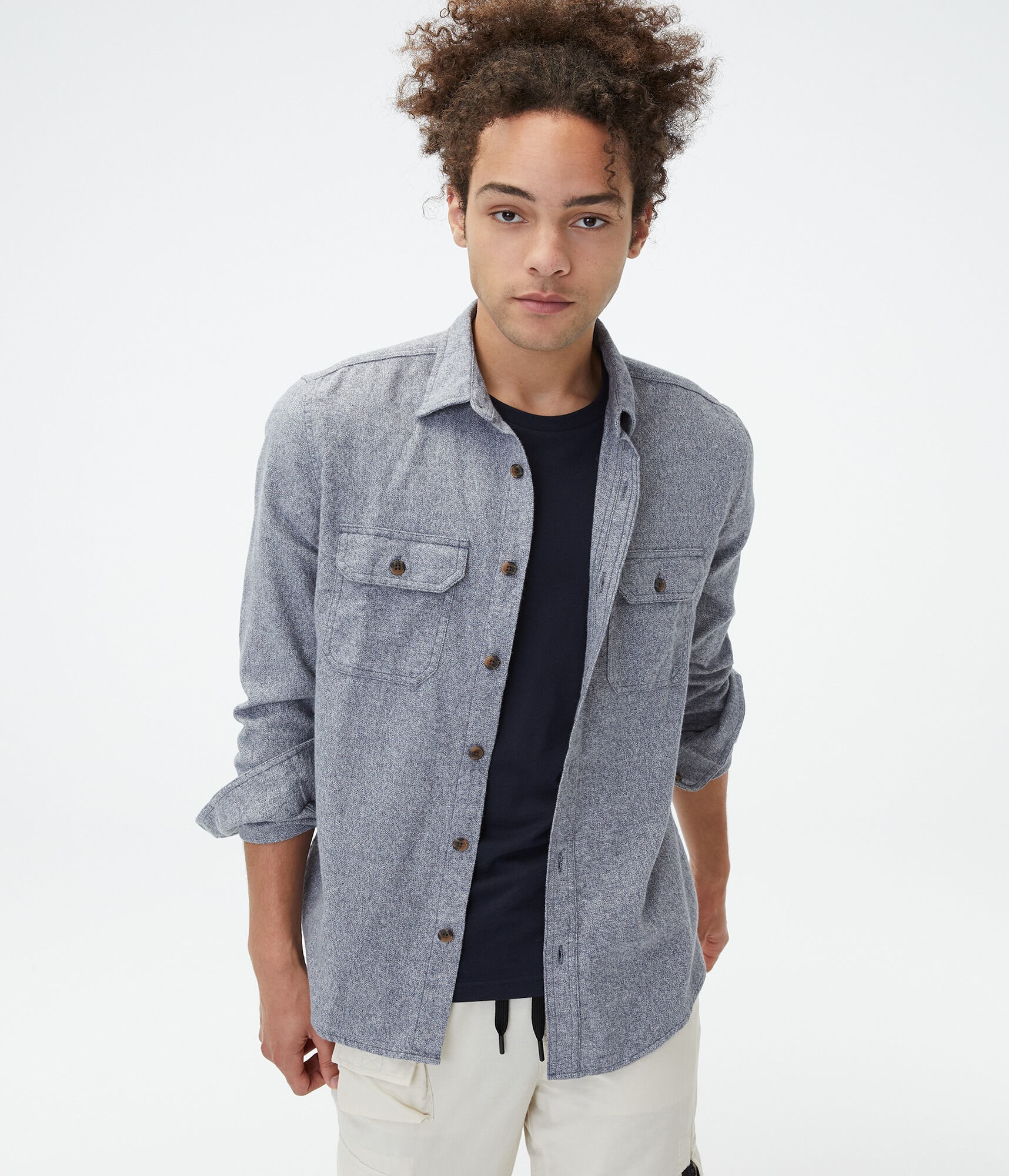 Long Sleeve Flannel Workwear Shirt