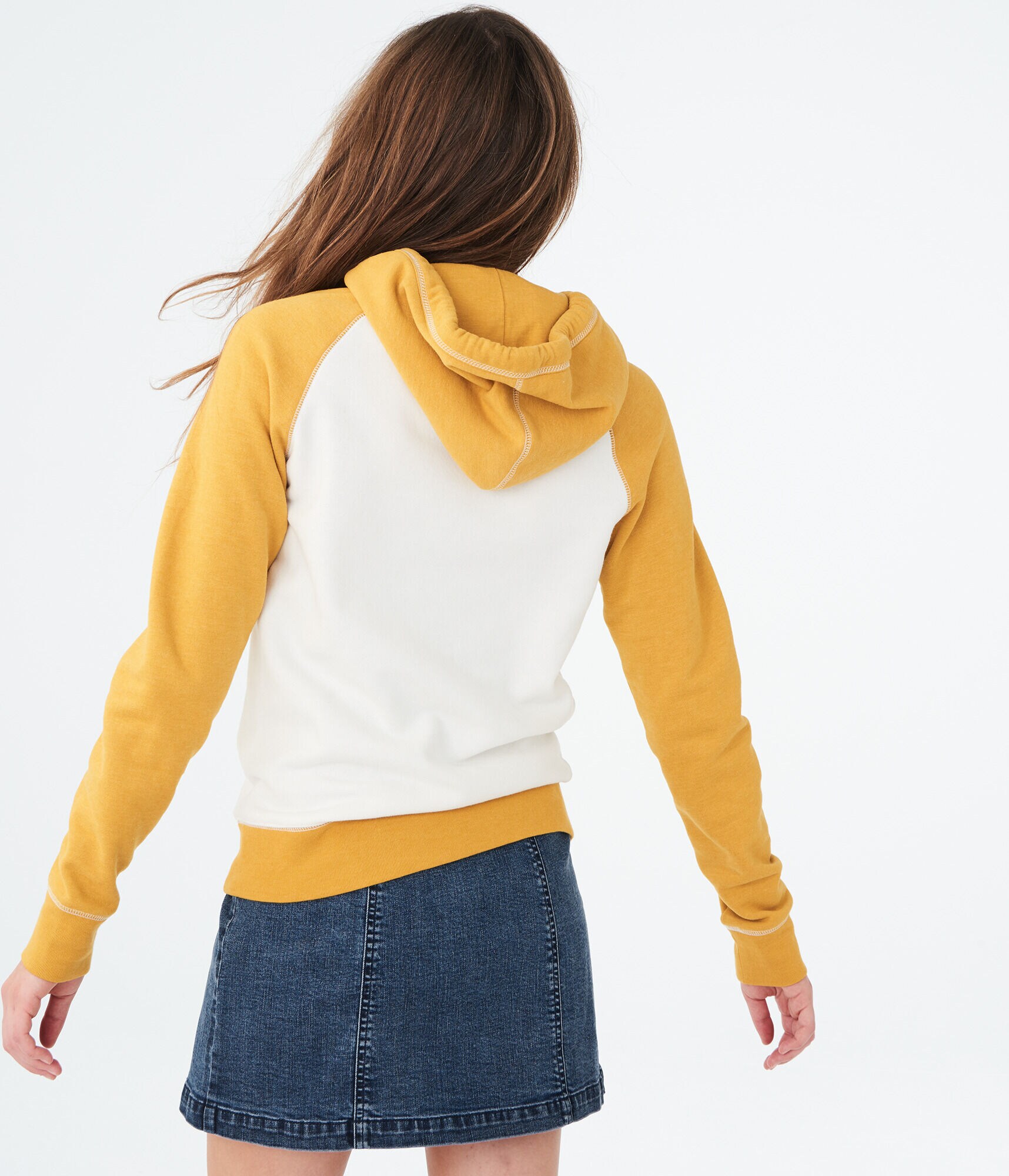 Colorblocked Pullover Hoodie