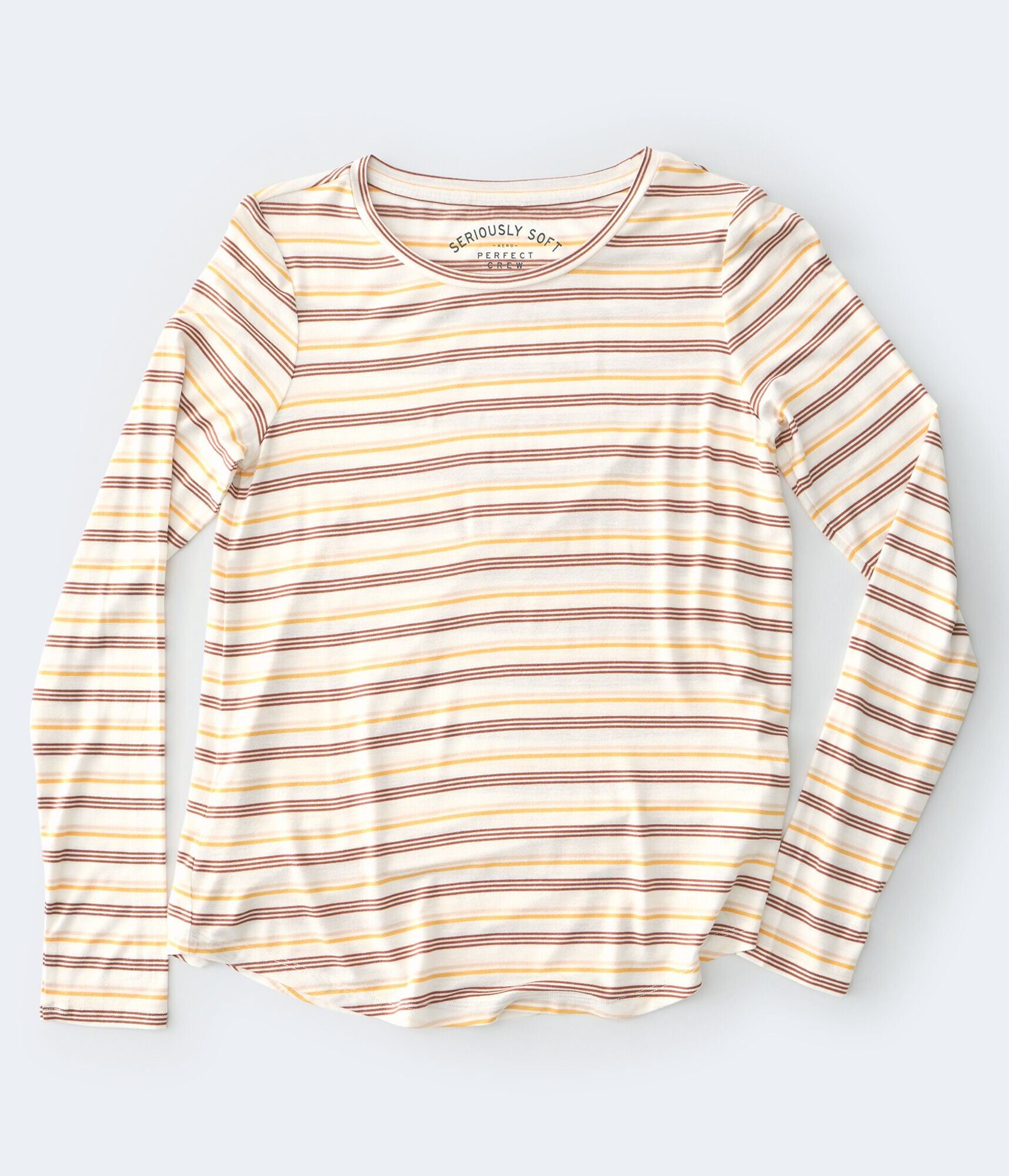 Long Sleeve Seriously Soft Striped Tee