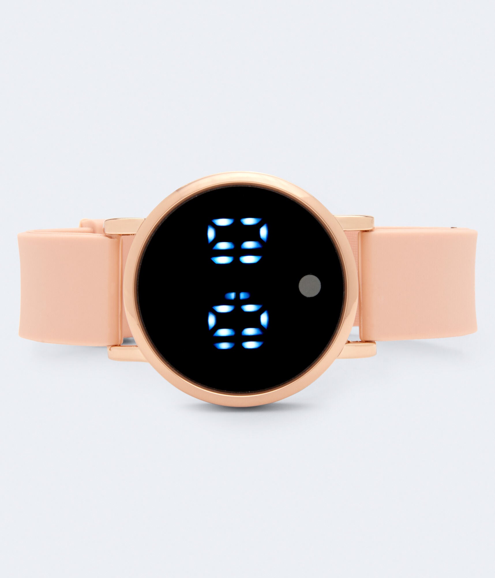rubberroundleddigitalwatch