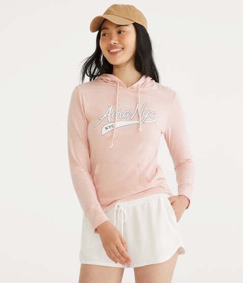 Long Sleeve Aero NYC Hooded Graphic Tee