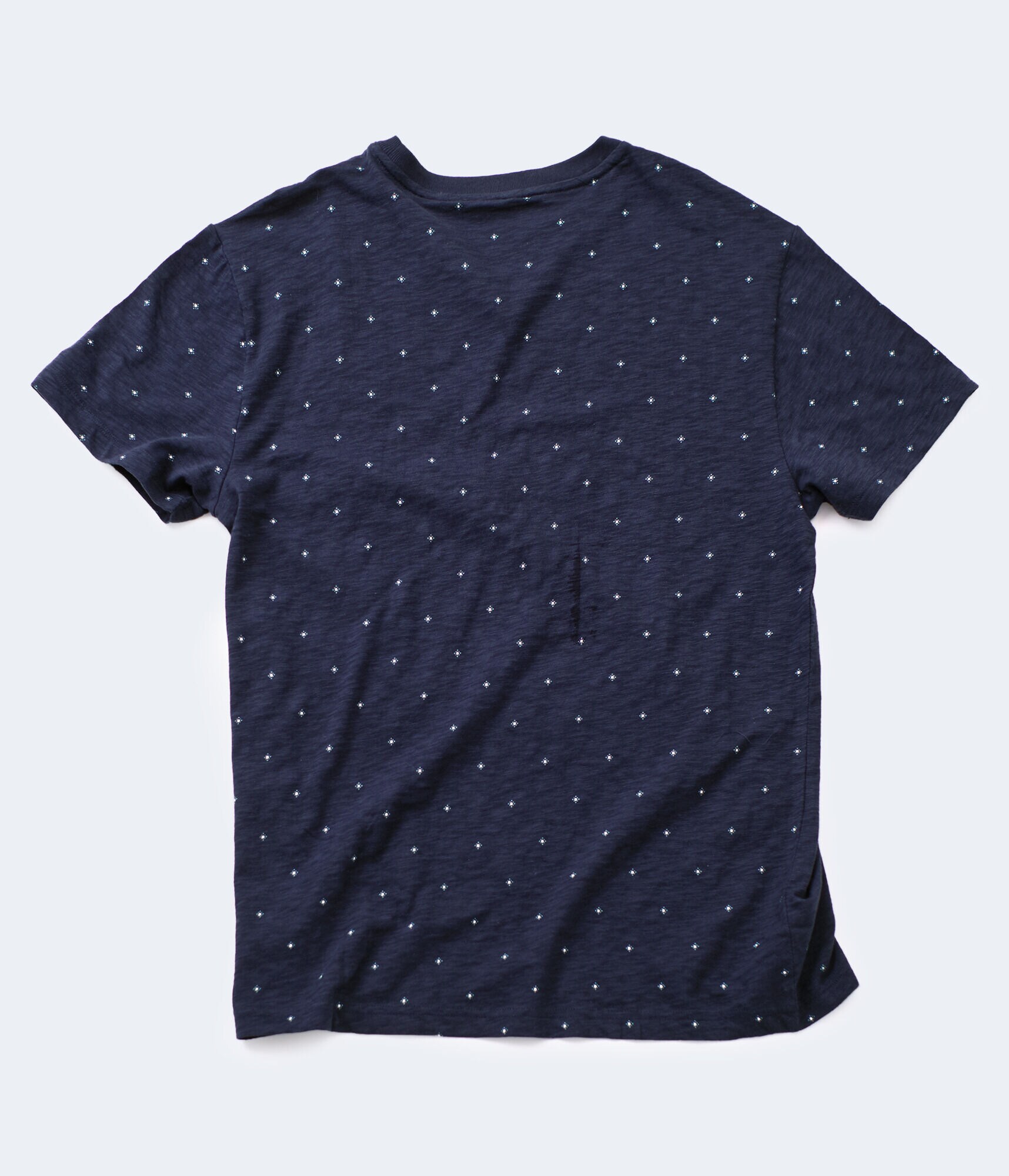 Geometric Slub Graphic Tee