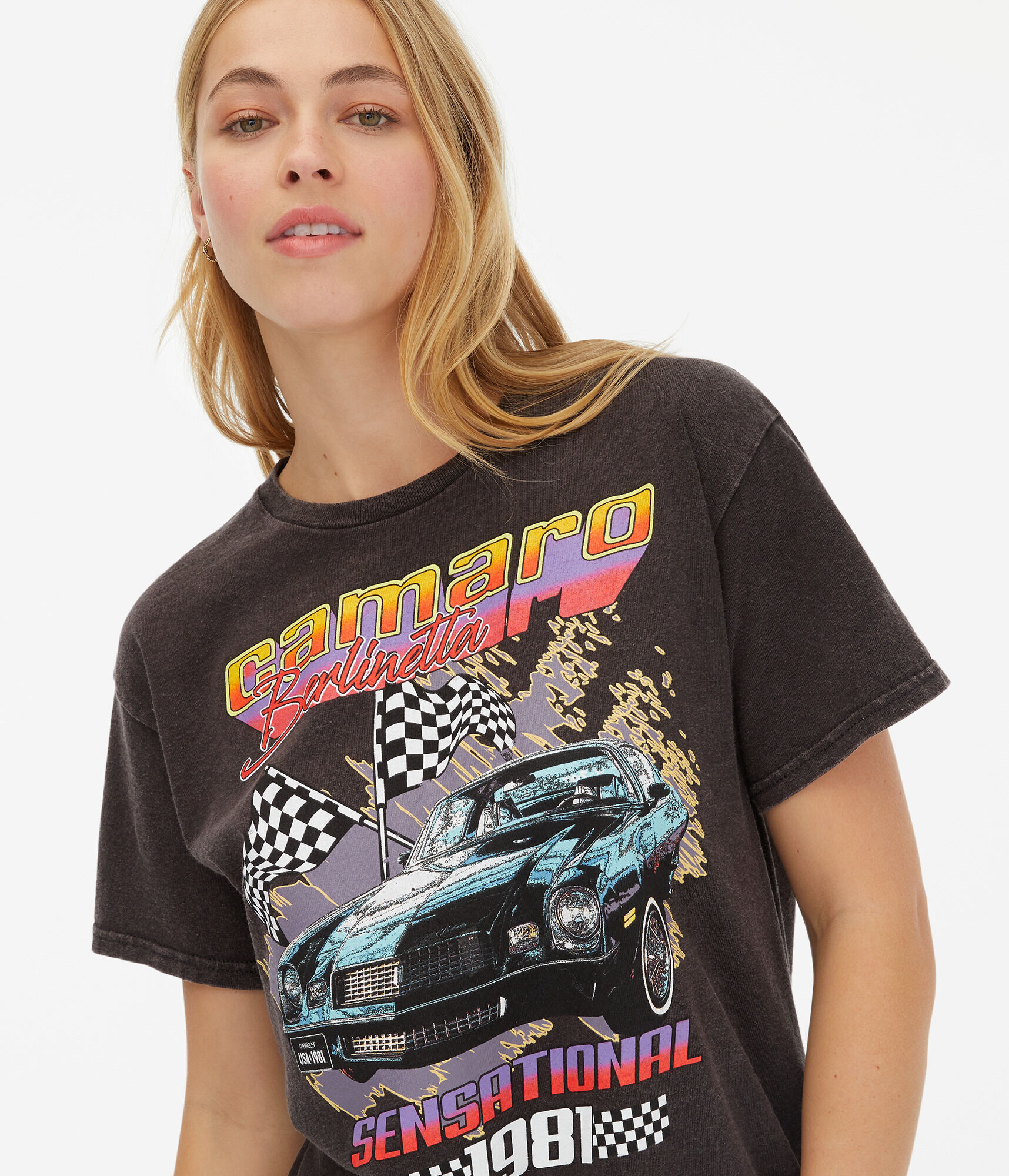 Camaro Berlinetta Boyfriend Graphic Tee