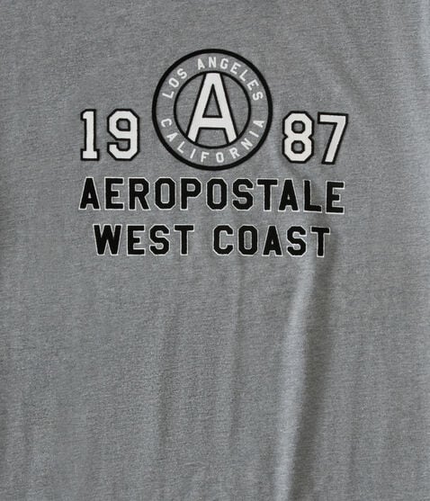 Aeropostale West Coast Appliqué Graphic Tee Aeropostale West Coast Appliqué Graphic Tee