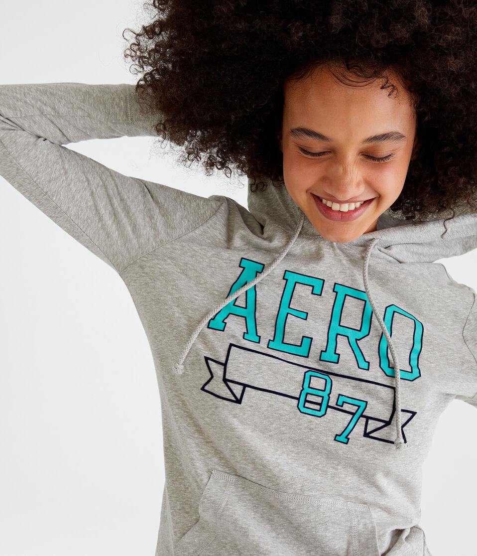 Long Sleeve Aero 87 Hooded Graphic Tee