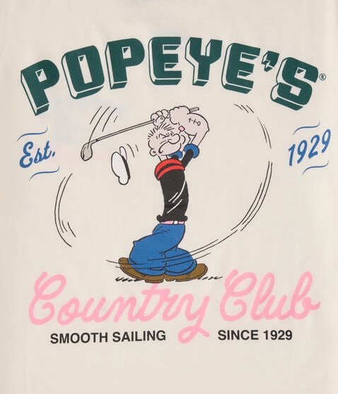Popeye's Country Club Relaxed Graphic Tee Popeye's Country Club Relaxed Graphic Tee