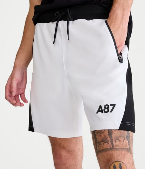 Aero MVMNT Tech Fleece Colorblock Shorts 7"