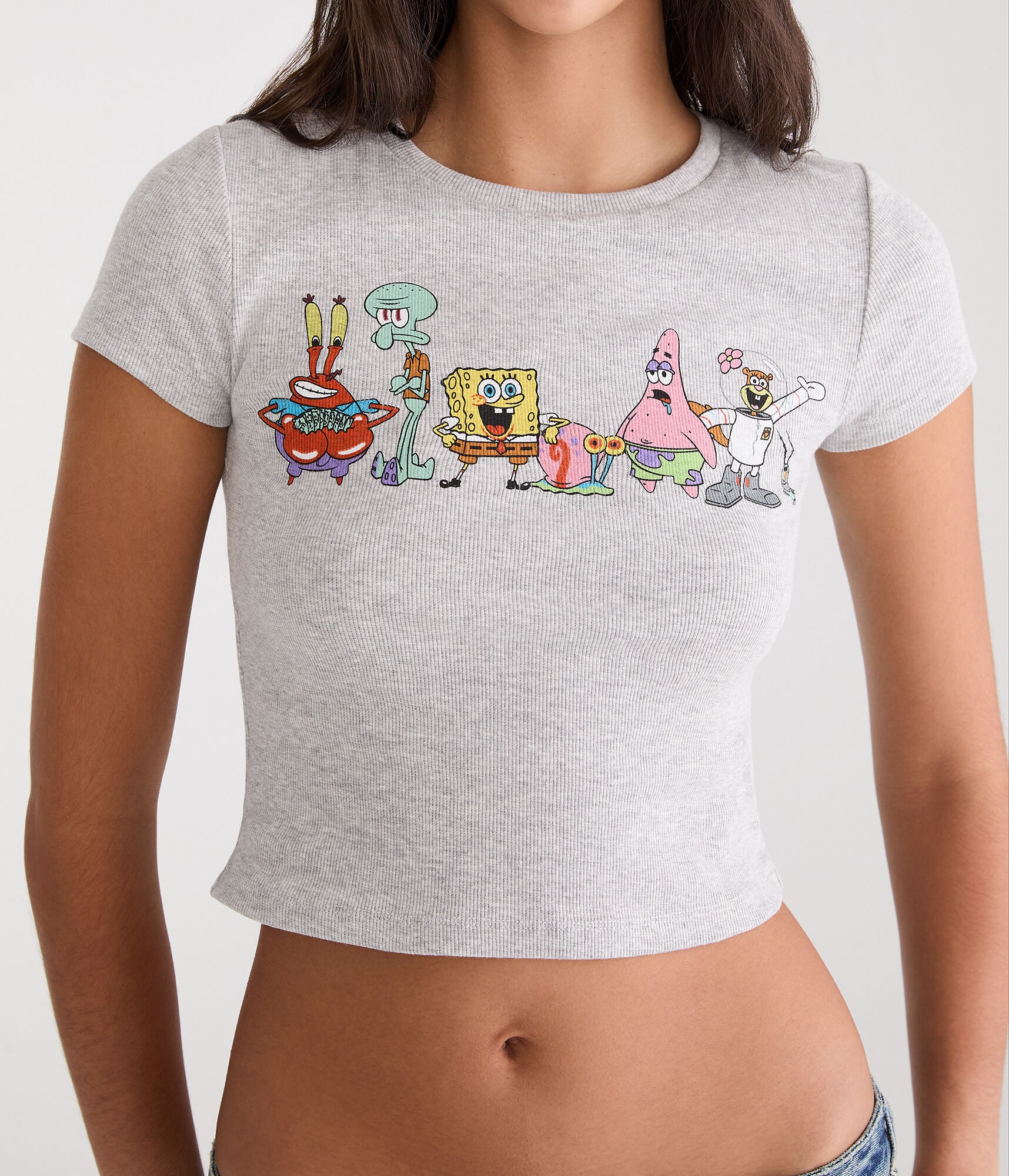 SpongeBob x Aero Bikini Bottom Friends Baby Tee