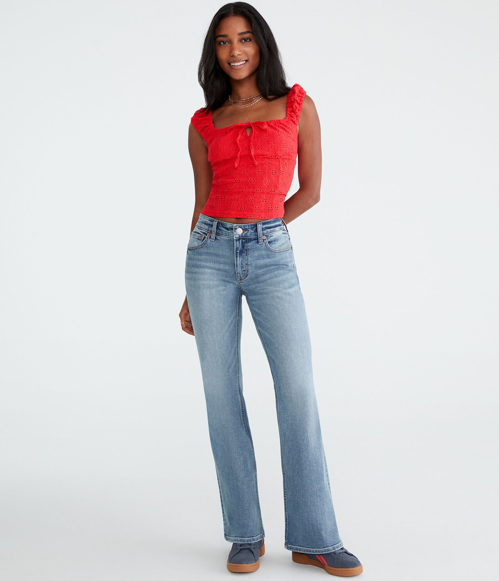 Flare Mid-Rise Jean