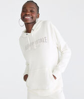 Aeropostale New York Oval Pullover Hoodie