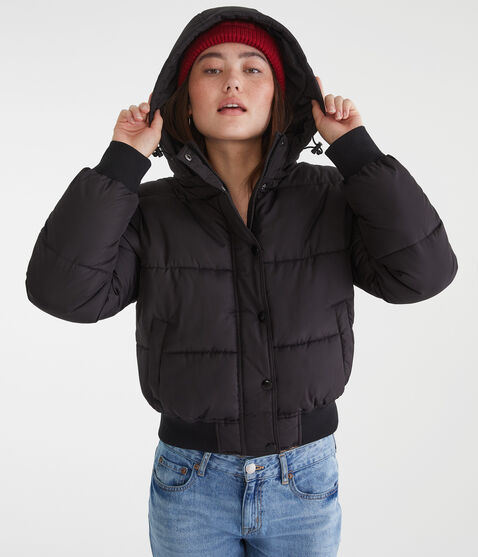 Midweight Hooded Puffer Jacket Midweight Hooded Puffer Jacket