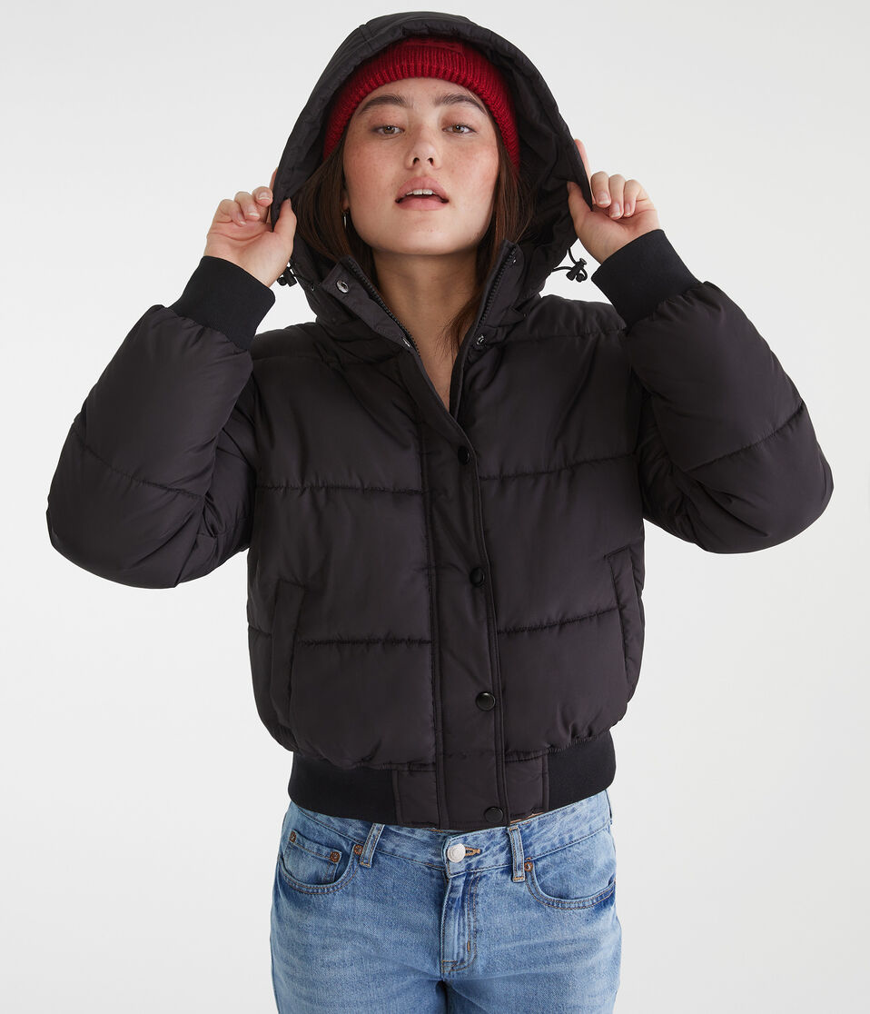 Midweight Hooded Puffer Jacket