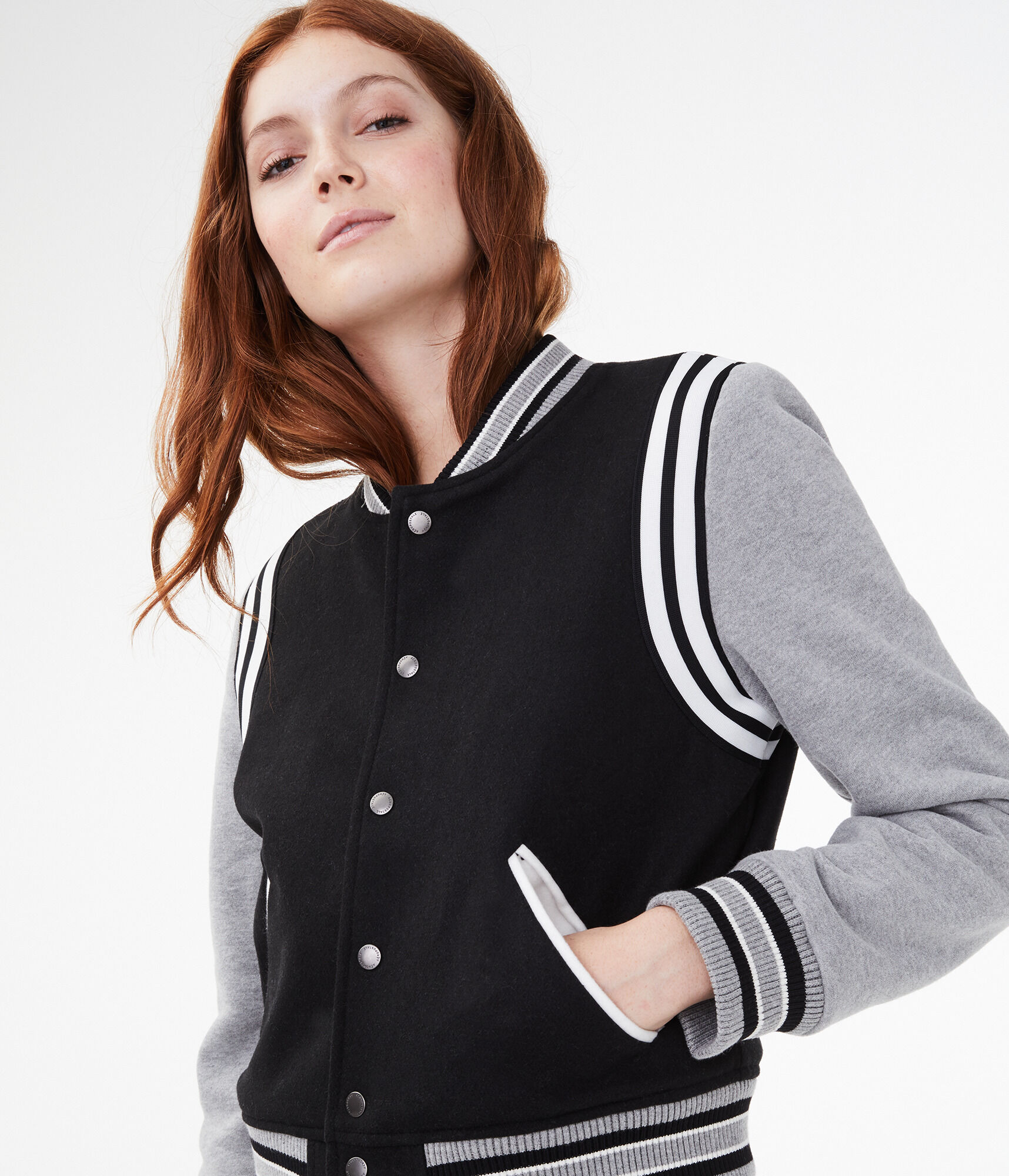 Varsity Snap-Front Jacket